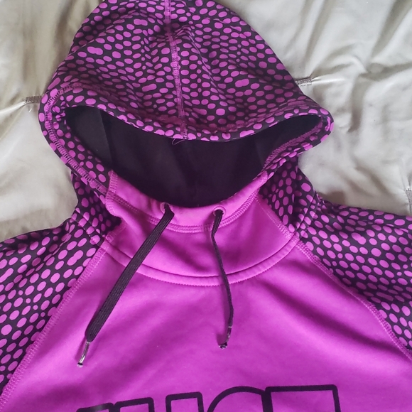 Nike just do it purple therma fit hoodie size s - Picture 4 of 8